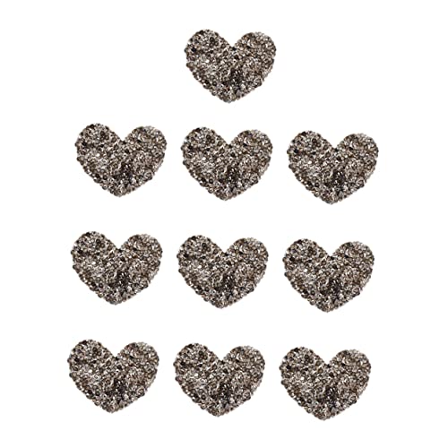 GARIOUANS 10 Stück Teiliges Strass Herz Patches zum Aufbügeln Glänzende DIY Applikationen für Kleidung und Accessoires Strapazierfähige Bügelflicken zum Reparieren und Verzieren GARIOUANS 10 Stück Teiliges Strass Herz Patches zum Aufbügeln Glänzende DIY Applikationen für Kleidung und Accessoires Strapazierfähige Bügelflicken zum Reparieren und Verzieren von GARIOUANS