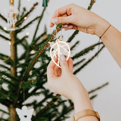 GARIOUANS 10 Stück Teiliges Unbemalte Holzscheiben Blattform Glatte Kanten Leichtes DIY Bastelset für Kinderhandmalerei Party Zubehör Kreative Holzverzierungen für Fenster Garten GARIOUANS 10 Stück Teiliges Unbemalte Holzscheiben Blattform Glatte Kanten Leichtes DIY Bastelset für Kinderhandmalerei Party Zubehör Kreative Holzverzierungen für Fenster Garten von GARIOUANS