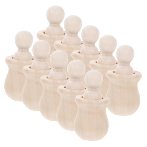 GARIOUANS 10 Stück Teiliges Unvollendete Holz puppen zum Bemalen Glatte Oberfläche Leichte DIY Holzfiguren für Kreative Bastelideen Natürliche Holzdolls für und Dekoration GARIOUANS 10 Stück Teiliges Unvollendete Holz puppen zum Bemalen Glatte Oberfläche Leichte DIY Holzfiguren für Kreative Bastelideen Natürliche Holzdolls für und Dekoration von GARIOUANS
