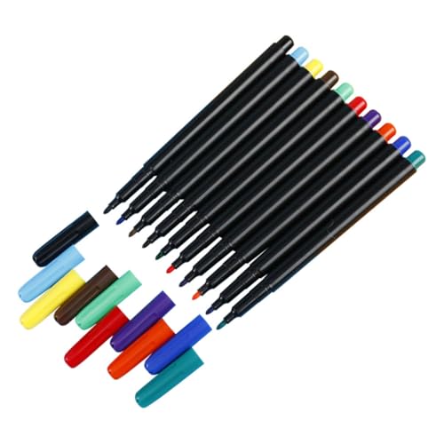 GARIOUANS 10 Stück Teiliges Wasserlöslicher Whiteboard Marker Schwebende Wasserfarben Stifte Ungiftige Marking Pens für Schüler Lehrer und Büro Abwischbar für Schule und Zuhause GARIOUANS 10 Stück Teiliges Wasserlöslicher Whiteboard Marker Schwebende Wasserfarben Stifte Ungiftige Marking Pens für Schüler Lehrer und Büro Abwischbar für Schule und Zuhause von GARIOUANS