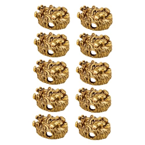 GARIOUANS 10 Stück Teiliges Zinklegierung Löwenkopf Spacer Perlen für DIY Schmuckherstellung Einzigartige Vintage Lion Charms für Armband Halskette Accessoires Leicht zu Lagern und GARIOUANS 10 Stück Teiliges Zinklegierung Löwenkopf Spacer Perlen für DIY Schmuckherstellung Einzigartige Vintage Lion Charms für Armband Halskette Accessoires Leicht zu Lagern und von GARIOUANS