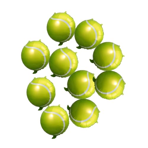 GARIOUANS 10 Stück Tennis Luftballons Aufblasbar Sportliche Party Deko Vielseitig Einsetzbar als Tischdeko und Partygeschenk Luftdicht Wiederverwendbar für Sport Motto Geburtstage GARIOUANS 10 Stück Tennis Luftballons Aufblasbar Sportliche Party Deko Vielseitig Einsetzbar als Tischdeko und Partygeschenk Luftdicht Wiederverwendbar für Sport Motto Geburtstage von GARIOUANS