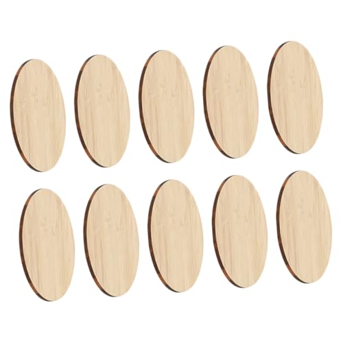 GARIOUANS 10 Stück Unvollendete Runde Holzscheiben für DIY Bastelarbeiten zum Malen und Dekorieren für Hochzeiten und Kinderaktivitäten GARIOUANS 10 Stück Unvollendete Runde Holzscheiben für DIY Bastelarbeiten zum Malen und Dekorieren für Hochzeiten und Kinderaktivitäten von GARIOUANS