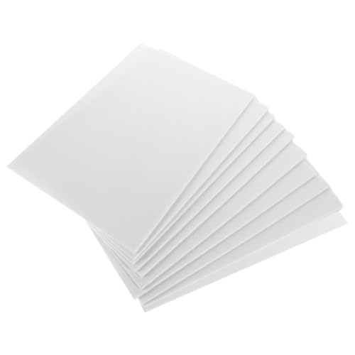 GARIOUANS 10 Teiliges Blattset Zeichenbrett Bastelbedarf Bastelzubehör DIY Zubehör Druckplatten DIY Zubehör Bastelbedarf Schaumstoff Weiß GARIOUANS 10 Teiliges Blattset Zeichenbrett Bastelbedarf Bastelzubehör DIY Zubehör Druckplatten DIY Zubehör Bastelbedarf Schaumstoff Weiß von GARIOUANS