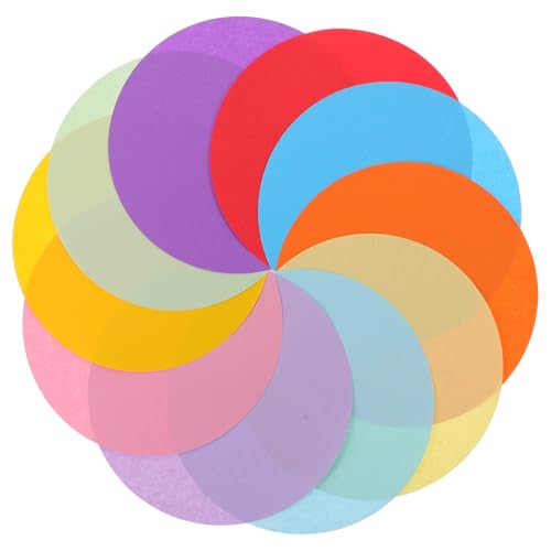 GARIOUANS 100 Blatt Rundes Origami Faltpapier Farben Bastelpapier Dickes DIY Papier für Kunsthandwerk Malpapier Basteln Party Dekoration GARIOUANS 100 Blatt Rundes Origami Faltpapier Farben Bastelpapier Dickes DIY Papier für Kunsthandwerk Malpapier Basteln Party Dekoration von GARIOUANS