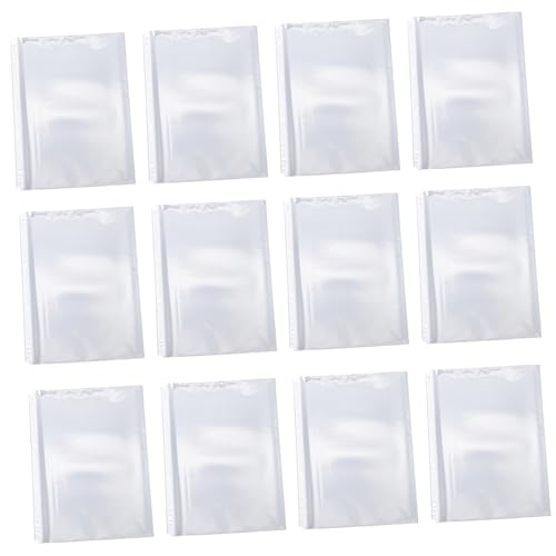 GARIOUANS 100 Stück Binder Pockets Transparente Dokumententaschen für Ordner zur Sicheren Aufbewahrung von Karten Fotos und Unterlagen und Schule GARIOUANS 100 Stück Binder Pockets Transparente Dokumententaschen für Ordner zur Sicheren Aufbewahrung von Karten Fotos und Unterlagen und Schule von GARIOUANS