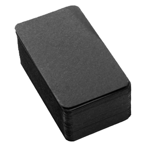 GARIOUANS 100 Stück Blanko Karteikarten Schwarz Vielseitige Karteikarten für Business und Schule Kartonpapier zum Schreiben und Lernen für Englischvokabeln Notizen Nachrichten GARIOUANS 100 Stück Blanko Karteikarten Schwarz Vielseitige Karteikarten für Business und Schule Kartonpapier zum Schreiben und Lernen für Englischvokabeln Notizen Nachrichten von GARIOUANS