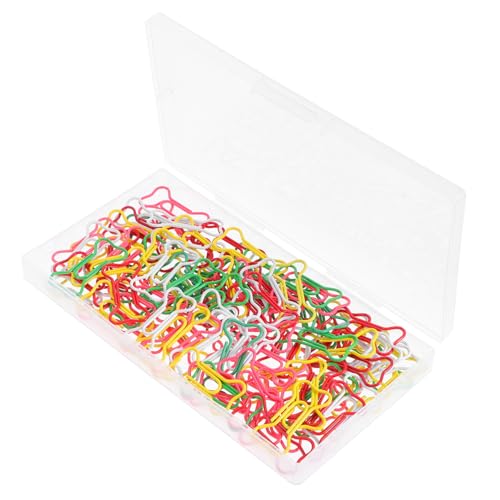 GARIOUANS 100 Stück Bunte Metall Büroklammern Knochenform Stabile Lesezeichen Clips für Büro Schule Vielseitige Papierhalter für Dokumente Notizen und Bastelprojekte Farbenfrohe GARIOUANS 100 Stück Bunte Metall Büroklammern Knochenform Stabile Lesezeichen Clips für Büro Schule Vielseitige Papierhalter für Dokumente Notizen und Bastelprojekte Farbenfrohe von GARIOUANS