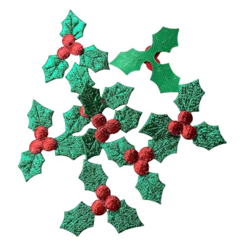 GARIOUANS 100 Stück DIY Weihnachtsdeko aus Goldgrünen Blättern Handgefertigte Party Deko Ornamente für Bastelarbeiten und Weihnachtsbaumgestaltung GARIOUANS 100 Stück DIY Weihnachtsdeko aus Goldgrünen Blättern Handgefertigte Party Deko Ornamente für Bastelarbeiten und Weihnachtsbaumgestaltung von GARIOUANS