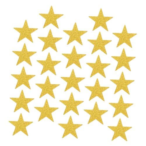 GARIOUANS 100 Stück Goldene Glitzer Sterne Papier Konfetti für Diy Projekte Hochzeitsfeiern Geburtstagsfeiern und Bastelarbeiten für Scrapbooking und Grußkarten GARIOUANS 100 Stück Goldene Glitzer Sterne Papier Konfetti für Diy Projekte Hochzeitsfeiern Geburtstagsfeiern und Bastelarbeiten für Scrapbooking und Grußkarten von GARIOUANS