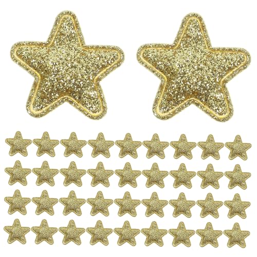 GARIOUANS 100 Stück Goldene Stern Applikationen zum Aufnähen Dekorative DIY Weihnachts Flicken für Kleidung Taschen und Kostüme Stilvolle Textil Stern Patches als Festliche Accessoires GARIOUANS 100 Stück Goldene Stern Applikationen zum Aufnähen Dekorative DIY Weihnachts Flicken für Kleidung Taschen und Kostüme Stilvolle Textil Stern Patches als Festliche Accessoires von GARIOUANS
