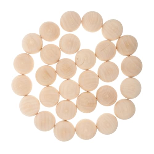GARIOUANS 100 Stück Halbholzperlen Naturbelassen zum Bemalen DIY Holzhalbkugeln für Schmuckherstellung Heimdekoration Bastelmaterial für Kreative Handarbeiten und Geschenke GARIOUANS 100 Stück Halbholzperlen Naturbelassen zum Bemalen DIY Holzhalbkugeln für Schmuckherstellung Heimdekoration Bastelmaterial für Kreative Handarbeiten und Geschenke von GARIOUANS