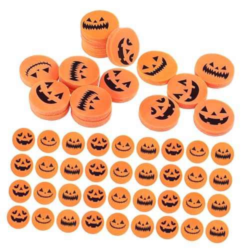 GARIOUANS 100 Stück Halloween Radiergummis Mini Kürbis Radierer Tpr Material Glattes Löschen Für Schulklassen Preise Partygeschenke und Mitgebsel GARIOUANS 100 Stück Halloween Radiergummis Mini Kürbis Radierer Tpr Material Glattes Löschen Für Schulklassen Preise Partygeschenke und Mitgebsel von GARIOUANS