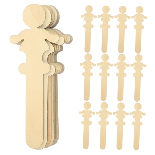 GARIOUANS 100 Stück Holzscheiben Diy Bastelmaterial für Unbehandelte Holzfiguren zum Bemalen und Gestalten für Kreative Projekte und Dekoration GARIOUANS 100 Stück Holzscheiben Diy Bastelmaterial für Unbehandelte Holzfiguren zum Bemalen und Gestalten für Kreative Projekte und Dekoration von GARIOUANS
