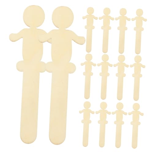GARIOUANS 100 Stück Holzscheiben für Diy Bastelprojekte Unbehandelte Holzfiguren für Kreative Dekoration und Kunsthandwerk für Schüler für Unterricht und Zuhause GARIOUANS 100 Stück Holzscheiben für Diy Bastelprojekte Unbehandelte Holzfiguren für Kreative Dekoration und Kunsthandwerk für Schüler für Unterricht und Zuhause von GARIOUANS