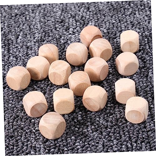GARIOUANS 100 Stück Holzwürfel Sechseckige Blanko Würfel aus Holz für DIY Basteln Puzzle Spiel Zubehör mit Glatten Kanten und Robuster Oberfläche für Kreative Gestaltung GARIOUANS 100 Stück Holzwürfel Sechseckige Blanko Würfel aus Holz für DIY Basteln Puzzle Spiel Zubehör mit Glatten Kanten und Robuster Oberfläche für Kreative Gestaltung von GARIOUANS
