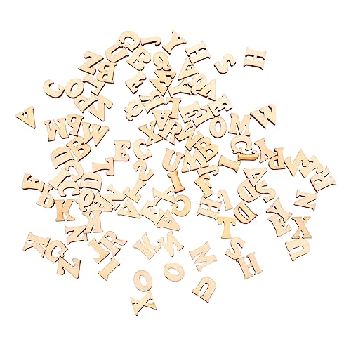 GARIOUANS 100 Stück Log-briefschnalle Kleinbuchstaben-bastelarbeiten Basteln Für Kleine Buchstabenaufkleber Verzierungen Schmücken Natürlich Briefdekoration Holz Hölzern Beige GARIOUANS 100 Stück Log-briefschnalle Kleinbuchstaben-bastelarbeiten Basteln Für Kleine Buchstabenaufkleber Verzierungen Schmücken Natürlich Briefdekoration Holz Hölzern Beige von GARIOUANS