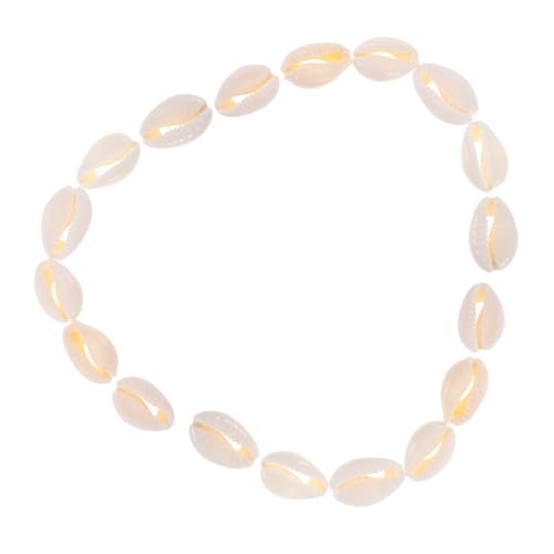 GARIOUANS 100 Stück Natürliche Spiral-muschelperlen für Schmuckherstellung DIY Bastelzubehör Dekorative Cowrie-perlen Mittelgroß für Armbänder Halsketten Ohrringe Partydekoration von GARIOUANS