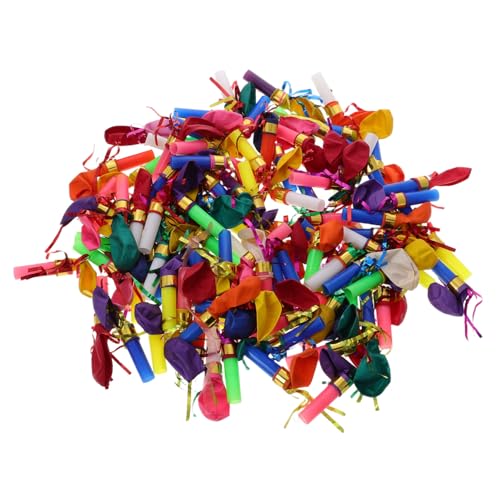 GARIOUANS 100 Stück Pfeifenspielzeug Für Kinderparty-gebläse Hörner Blasen Partygeschenke Party-krachmacher Pfeift Halloween-pfeife Kinderpfeife Geräuschmacher Gummi GARIOUANS 100 Stück Pfeifenspielzeug Für Kinderparty-gebläse Hörner Blasen Partygeschenke Party-krachmacher Pfeift Halloween-pfeife Kinderpfeife Geräuschmacher Gummi von GARIOUANS