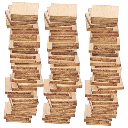 GARIOUANS 100 Stück Quadratische Holzscheiben Naturbelassen zum Basteln Unvollendete DIY Holzplättchen für Malerei Handwerk Hochzeit Dekoration Kreative Holzplatten GARIOUANS 100 Stück Quadratische Holzscheiben Naturbelassen zum Basteln Unvollendete DIY Holzplättchen für Malerei Handwerk Hochzeit Dekoration Kreative Holzplatten von GARIOUANS