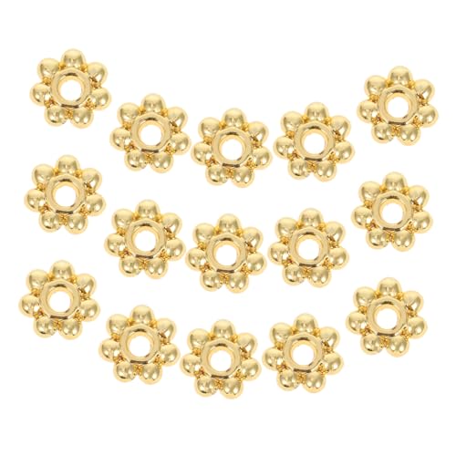GARIOUANS 100 Stück Schneeflocken Perlenhalter Abstandshalter Für Armbänder Armbandherstellung Quetschperlen Für Die Schmuckherstellung Perlen Zum Basteln Massenperlen Säulen GARIOUANS 100 Stück Schneeflocken Perlenhalter Abstandshalter Für Armbänder Armbandherstellung Quetschperlen Für Die Schmuckherstellung Perlen Zum Basteln Massenperlen Säulen von GARIOUANS