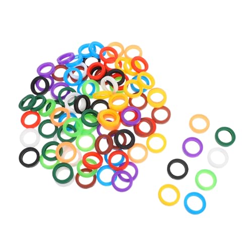 GARIOUANS 100 Stück Silikon Schlüsselüberzüge Bunte Schlüsselkennzeichner Runde Kappen Elastisch Flexibel Für Einfache Organisation Schnelle Identifikation GARIOUANS 100 Stück Silikon Schlüsselüberzüge Bunte Schlüsselkennzeichner Runde Kappen Elastisch Flexibel Für Einfache Organisation Schnelle Identifikation von GARIOUANS