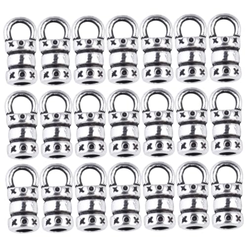 GARIOUANS 100 Stück Teiliges Legierungsverschluss für DIY Schmuckherstellung Langlebiger Lederband verschluss Geeignet für Armband Halskette Schlüsselanhänger und Bastelprojekte GARIOUANS 100 Stück Teiliges Legierungsverschluss für DIY Schmuckherstellung Langlebiger Lederband verschluss Geeignet für Armband Halskette Schlüsselanhänger und Bastelprojekte von GARIOUANS