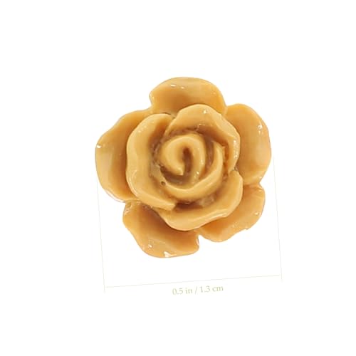 GARIOUANS 100 Stück Teiliges Perlen Resin Rosenperlen für DIY Schmuckherstellung Handliche Bunte Blumenperlen zum Auffädeln für Armbänder Halsketten und Ohrringe GARIOUANS 100 Stück Teiliges Perlen Resin Rosenperlen für DIY Schmuckherstellung Handliche Bunte Blumenperlen zum Auffädeln für Armbänder Halsketten und Ohrringe von GARIOUANS