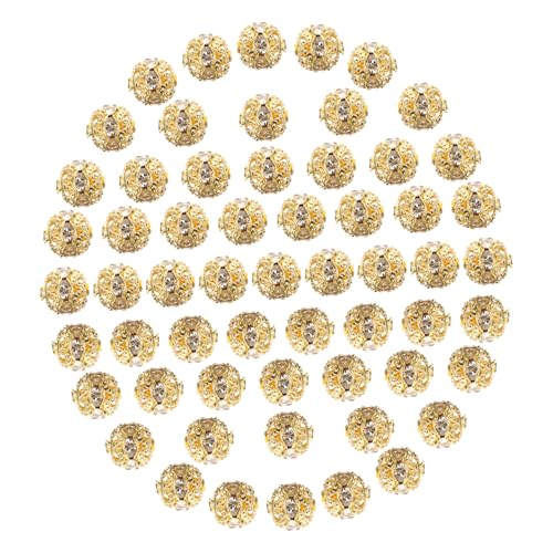 GARIOUANS 100 Stück Teiliges Strass Spacer Perlen Lose Schmuckperlen mit Funkelnden Kristallen für DIY Armbänder Halsketten und Schmuckherstellung Geeignet für Erwachsene und Bastelprojekte GARIOUANS 100 Stück Teiliges Strass Spacer Perlen Lose Schmuckperlen mit Funkelnden Kristallen für DIY Armbänder Halsketten und Schmuckherstellung Geeignet für Erwachsene und Bastelprojekte von GARIOUANS