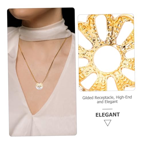 GARIOUANS 100 Stück Vergoldete Messing Perlenkappen mit Floralem Hohl design Langlebige Schmuck Spacer für DIY Schmuckherstellung und Handwerksprojekte von GARIOUANS
