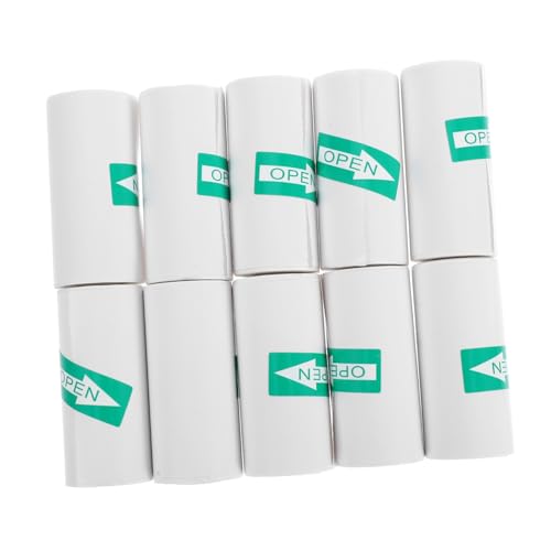 GARIOUANS 10Rollen Mini Thermodruckerpapier Selbstklebendes Wärmeleitpapier Kompatibel mit Vielen Mini Druckern für Lebendige Drucke für Instantkamera Drucke GARIOUANS 10Rollen Mini Thermodruckerpapier Selbstklebendes Wärmeleitpapier Kompatibel mit Vielen Mini Druckern für Lebendige Drucke für Instantkamera Drucke von GARIOUANS