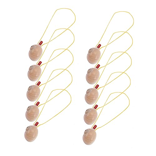 GARIOUANS 10Stücke Conch Förmige Pfeife Teiliges Geräuschemacher für Partys und Feste Kreatives Design Sicher und Langlebig Fördert und Lungenkapazität GARIOUANS 10Stücke Conch Förmige Pfeife Teiliges Geräuschemacher für Partys und Feste Kreatives Design Sicher und Langlebig Fördert und Lungenkapazität von GARIOUANS
