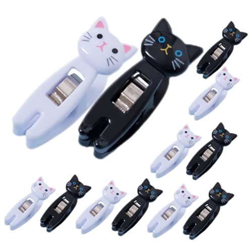 GARIOUANS 12 Stck Teiliges Niedliche Katzen notizklammern aus Kunststoff Multifunktionale Memo Fotoklammern Kompakte Dekorative Clips für Kleidung Büro Zuhause und Party Schwarz und Weiß GARIOUANS 12 Stck Teiliges Niedliche Katzen notizklammern aus Kunststoff Multifunktionale Memo Fotoklammern Kompakte Dekorative Clips für Kleidung Büro Zuhause und Party Schwarz und Weiß von GARIOUANS
