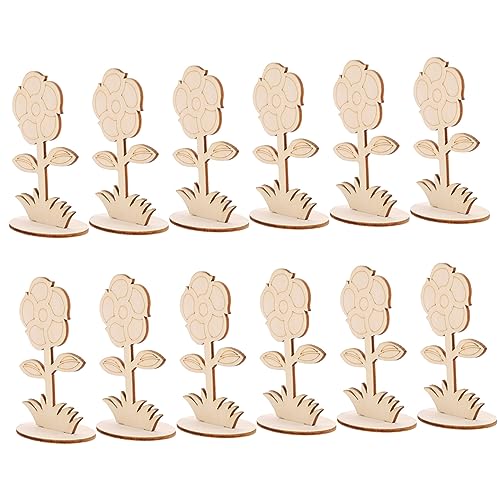 GARIOUANS 12 Stück Holzblumen Bastelset Unvollendete Holzblumen zum Bemalen DIY Deko für Frühling Hochzeit Geburtstag Kreative Handwerksmaterialien für Erwachsene GARIOUANS 12 Stück Holzblumen Bastelset Unvollendete Holzblumen zum Bemalen DIY Deko für Frühling Hochzeit Geburtstag Kreative Handwerksmaterialien für Erwachsene von GARIOUANS