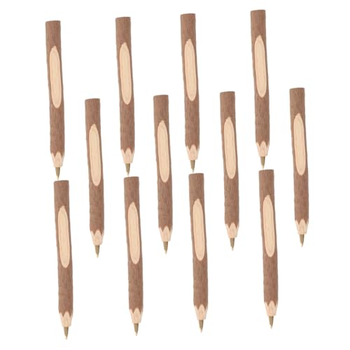 GARIOUANS 12 Stück Kugelschreiber aus Rindenholz Kreative Holz Kugelschreiberminen für Büro Schule Zuhause Umweltfreundliche Schreibgeräte GARIOUANS 12 Stück Kugelschreiber aus Rindenholz Kreative Holz Kugelschreiberminen für Büro Schule Zuhause Umweltfreundliche Schreibgeräte von GARIOUANS