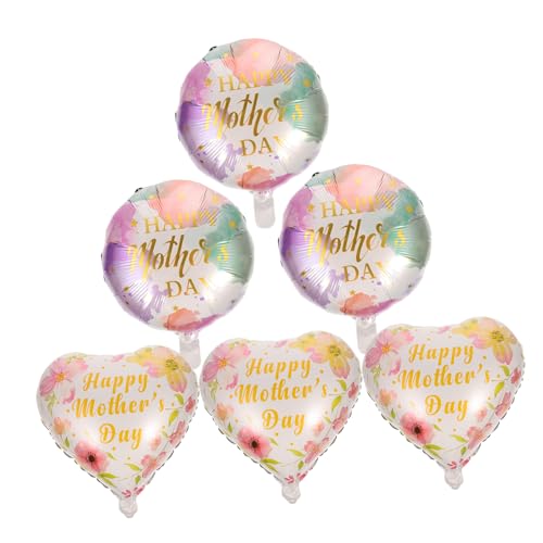 GARIOUANS 12 Stück Muttertag Folienballons Dekoration für Muttertag Weiße Blumen und Wasserfarbmuster Party Accessoires für Unvergessliche Feiern GARIOUANS 12 Stück Muttertag Folienballons Dekoration für Muttertag Weiße Blumen und Wasserfarbmuster Party Accessoires für Unvergessliche Feiern von GARIOUANS