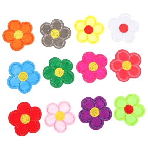 GARIOUANS 12 Stück Teiliges Bestickte Blumen Aufbügler Patches für Kleidung Rucksäcke Hüte DIY Bügelflicken zum Aufnähen und Reparieren Vielseitig Einsetzbar Farbenfrohe Stoffapplikationen GARIOUANS 12 Stück Teiliges Bestickte Blumen Aufbügler Patches für Kleidung Rucksäcke Hüte DIY Bügelflicken zum Aufnähen und Reparieren Vielseitig Einsetzbar Farbenfrohe Stoffapplikationen von GARIOUANS