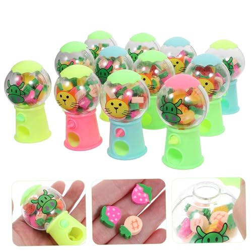 GARIOUANS 12 Stück Teiliges Bunte Radiergummi maschinen für Kompakte Radiergummi aufbewahrungsbox mit Praktischem Radierstift Kreatives für Schüler und Kleine Geschenkideen GARIOUANS 12 Stück Teiliges Bunte Radiergummi maschinen für Kompakte Radiergummi aufbewahrungsbox mit Praktischem Radierstift Kreatives für Schüler und Kleine Geschenkideen von GARIOUANS