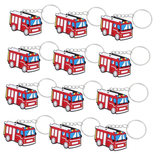 GARIOUANS 12 Stück Teiliges Feuerwehr Schlüsselanhänger Einzigartiges Feuerwehrauto Design Partydeko und Mitgebsel für Feuerwehr Motto Geburtstagsfeier für Jungen und Mädchen Feuerwehrmann GARIOUANS 12 Stück Teiliges Feuerwehr Schlüsselanhänger Einzigartiges Feuerwehrauto Design Partydeko und Mitgebsel für Feuerwehr Motto Geburtstagsfeier für Jungen und Mädchen Feuerwehrmann von GARIOUANS