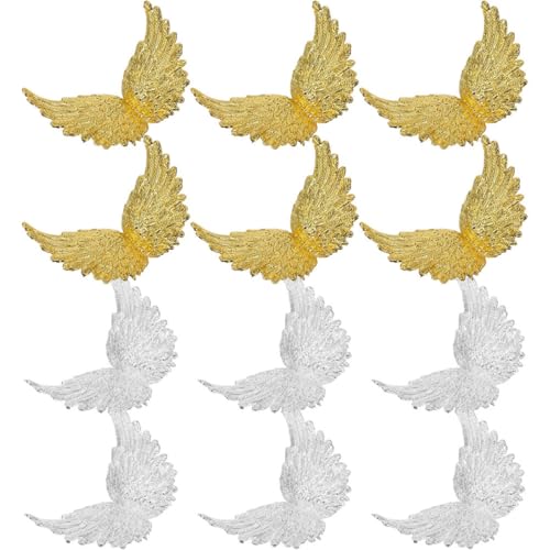 GARIOUANS 12 Stück Teiliges Mini Engel Flügel Tortendeko Kreative Diy Plastik Flügel für Geburtstagsfeiern Hochzeiten und Festliche Anlässe Ornamente GARIOUANS 12 Stück Teiliges Mini Engel Flügel Tortendeko Kreative Diy Plastik Flügel für Geburtstagsfeiern Hochzeiten und Festliche Anlässe Ornamente von GARIOUANS