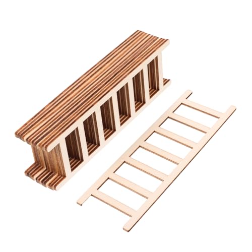 GARIOUANS 12 Stück Teiliges Mini Holzleiter Handgefertigte Miniatur Treppe Vielseitige Puppenhaus Dekoration und Kleiner Aufsteller Platzsparend für Regal und Schreibtisch Originelles GARIOUANS 12 Stück Teiliges Mini Holzleiter Handgefertigte Miniatur Treppe Vielseitige Puppenhaus Dekoration und Kleiner Aufsteller Platzsparend für Regal und Schreibtisch Originelles von GARIOUANS