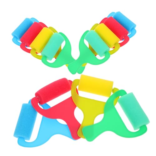 GARIOUANS 12 Stück Teiliges Set aus Tragbaren Schwamm Malrollen für Kreative Malprojekte Ergonomische Pinsel für DIY Bastelarbeiten und Kunstunterricht GARIOUANS 12 Stück Teiliges Set aus Tragbaren Schwamm Malrollen für Kreative Malprojekte Ergonomische Pinsel für DIY Bastelarbeiten und Kunstunterricht von GARIOUANS