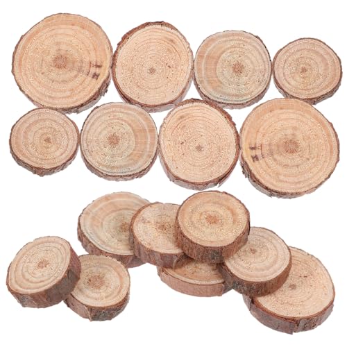 GARIOUANS 120 Stück Runde Holzscheiben Naturbelassenem Robuste Holzscheiben für DIY Bastelprojekte Weihnachts und Hochzeitsdekorationen Baumscheiben Deko GARIOUANS 120 Stück Runde Holzscheiben Naturbelassenem Robuste Holzscheiben für DIY Bastelprojekte Weihnachts und Hochzeitsdekorationen Baumscheiben Deko von GARIOUANS