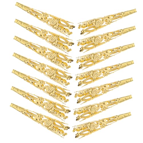 GARIOUANS 120 Stück Teiliges Bead Caps für Schmuckherstellung Leichte Metall perlenkappen im Trompetenblumen design Vielseitig Einsetzbar für DIY Armbänder Halsketten Ohrringe Perlenhalter von GARIOUANS
