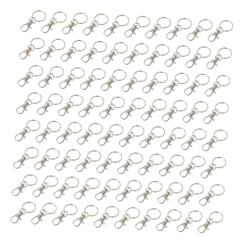 GARIOUANS 120 Stück Teiliges Langlebiger Schlüsselringe und Karabiner aus Kompakt für DIY Schmuckanhänger und Schlüsselanhänger Zubehör GARIOUANS 120 Stück Teiliges Langlebiger Schlüsselringe und Karabiner aus Kompakt für DIY Schmuckanhänger und Schlüsselanhänger Zubehör von GARIOUANS