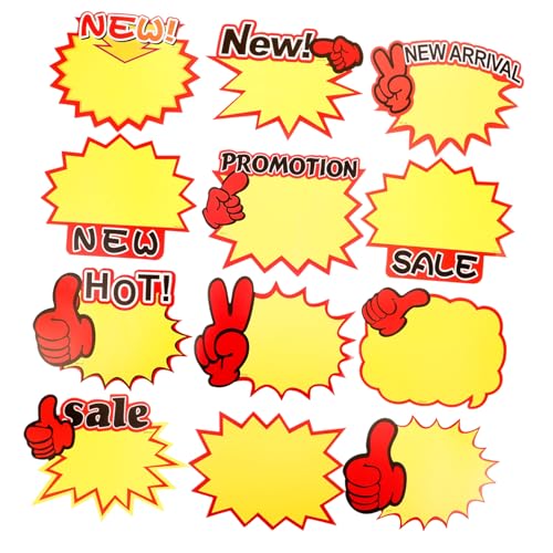 GARIOUANS 120 Stück Teiliges Sternförmiges Leicht Fluoreszierend Selbstklebend Für Einzelhandel Supermärkte Garage Preisetiketten Attraktive Verkaufsförderung GARIOUANS 120 Stück Teiliges Sternförmiges Leicht Fluoreszierend Selbstklebend Für Einzelhandel Supermärkte Garage Preisetiketten Attraktive Verkaufsförderung von GARIOUANS