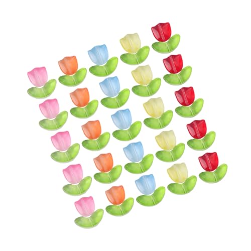 GARIOUANS 120 Stück Tulpen glasperlen für Schmuckherstellung Halbtransparente DIY Perlen zum Auffädeln Langlebig und Glänzend für Armbänder und Halsketten Basteln GARIOUANS 120 Stück Tulpen glasperlen für Schmuckherstellung Halbtransparente DIY Perlen zum Auffädeln Langlebig und Glänzend für Armbänder und Halsketten Basteln von GARIOUANS