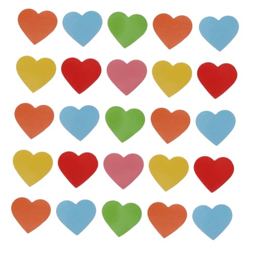 GARIOUANS 120pcs Herzkühlschrank Magnete Süße Beschreibbare Kühlschrankmangs Kleine Lustige Liebe Herz Dekoratives Magnet Set Für Die Küche Whiteboard Dekoration von GARIOUANS