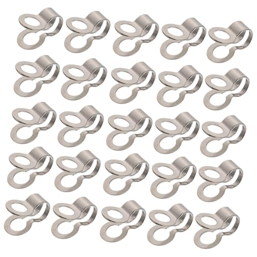 GARIOUANS 125 Stück Teiliges DIY Bead Chain Buckles Tag Snap Locks Zubehör Fixierösen für Vielseitige Bastelprojekte und Schmuckherstellung Langlebige Metallverbindung für Kreative GARIOUANS 125 Stück Teiliges DIY Bead Chain Buckles Tag Snap Locks Zubehör Fixierösen für Vielseitige Bastelprojekte und Schmuckherstellung Langlebige Metallverbindung für Kreative von GARIOUANS
