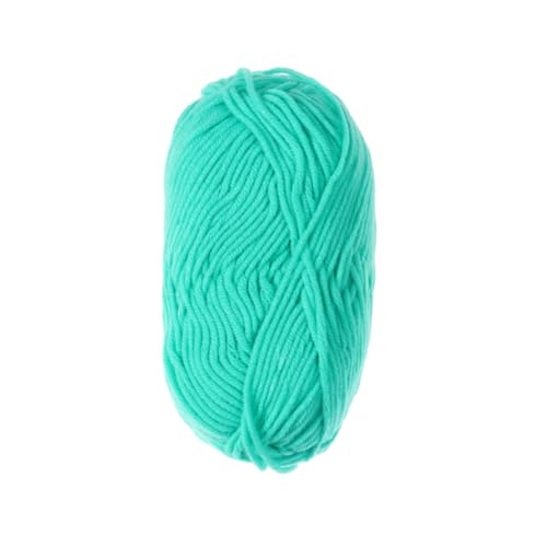 GARIOUANS 12Stücke Baumwollgarn für Stricken und Häkeln Weiches Milch Baumwoll Garn Zufälligen Farben für Schals Hüte und DIY Projekte Warmes Strickzubehör von GARIOUANS